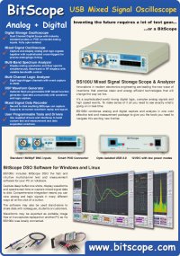 BitScope Model 100 Advertizement